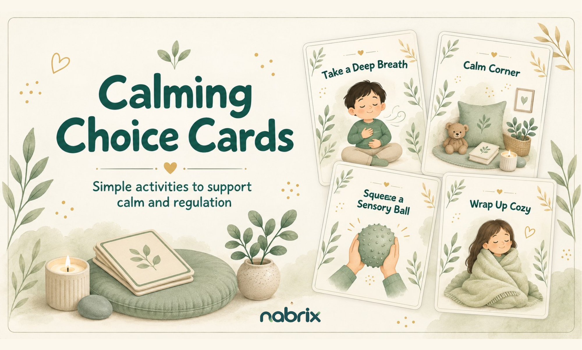 Calming Choice Cards